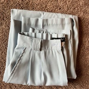 Light blue flowy beachy pantsuit pants :)